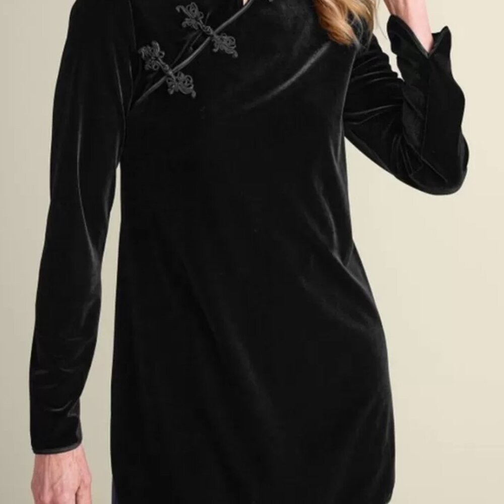 Soft Surroundings Tai Velvet Tunic